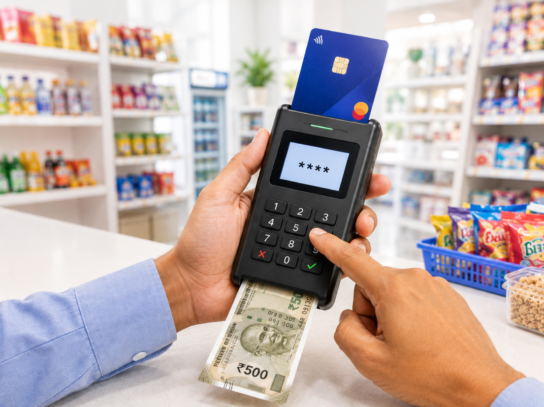 Flycash Micro ATM handheld card reader